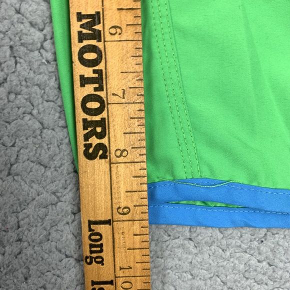 Oakley Green and Blue Men Swim Board Shorts - Picture 8 of 14